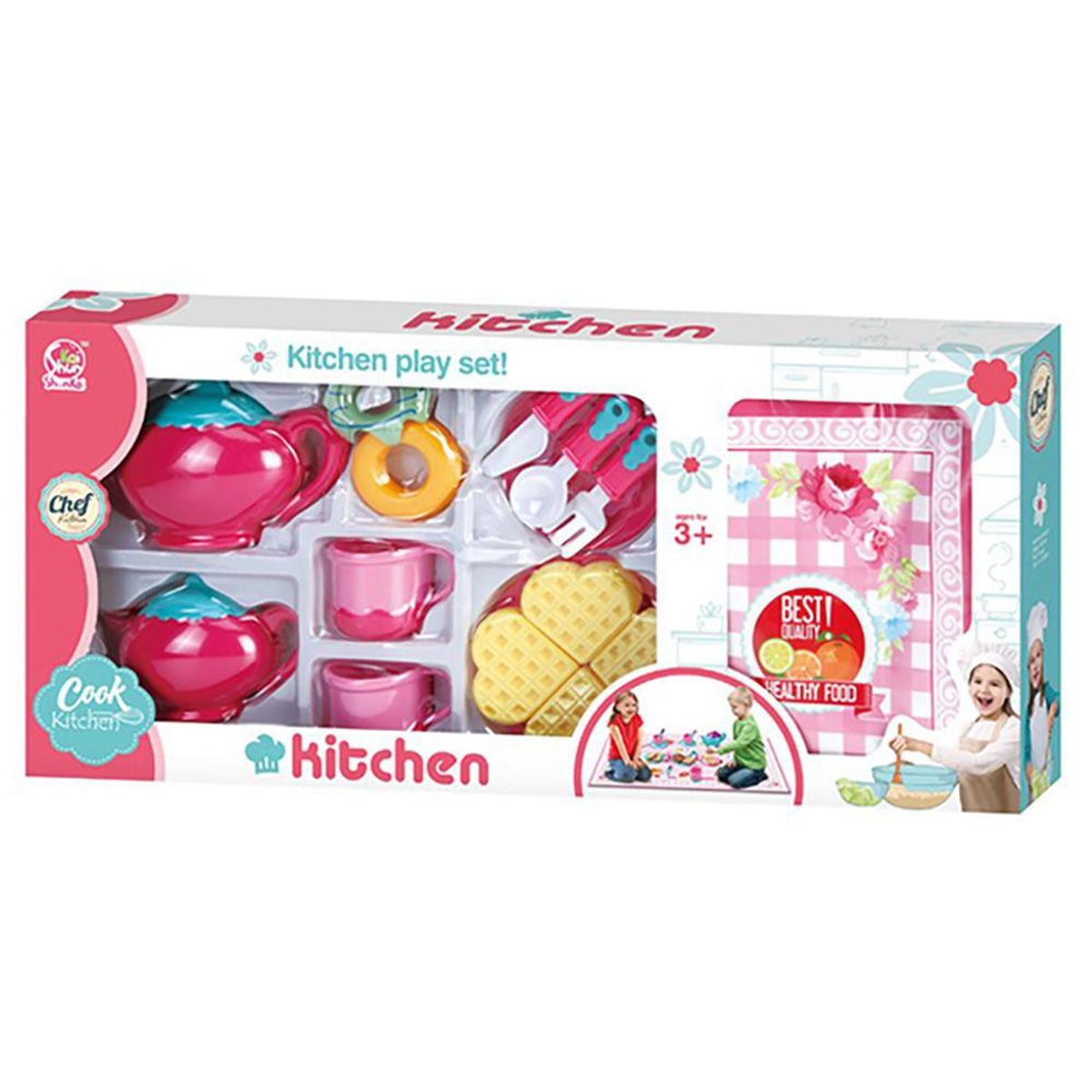 Juguete Juego de Te con Mantel