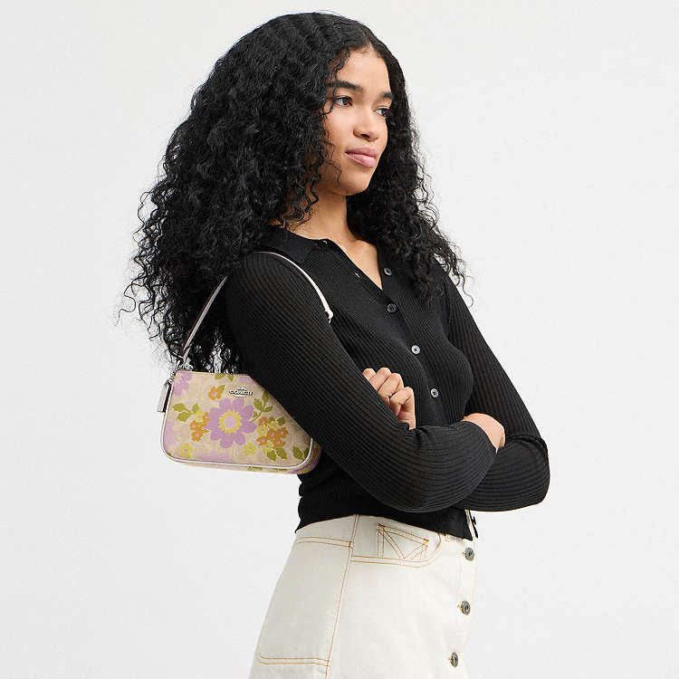 Bolso Nolita 19 con estampado floral Coach