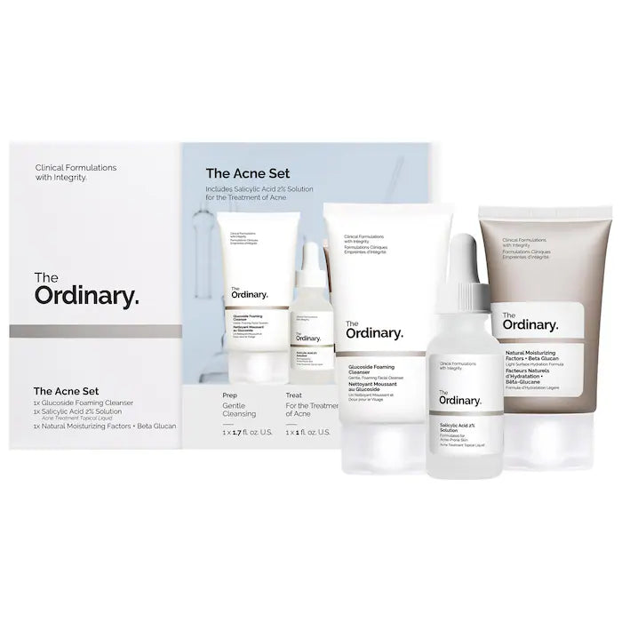 The Acne Set with Salicylic Acid The Ordinary