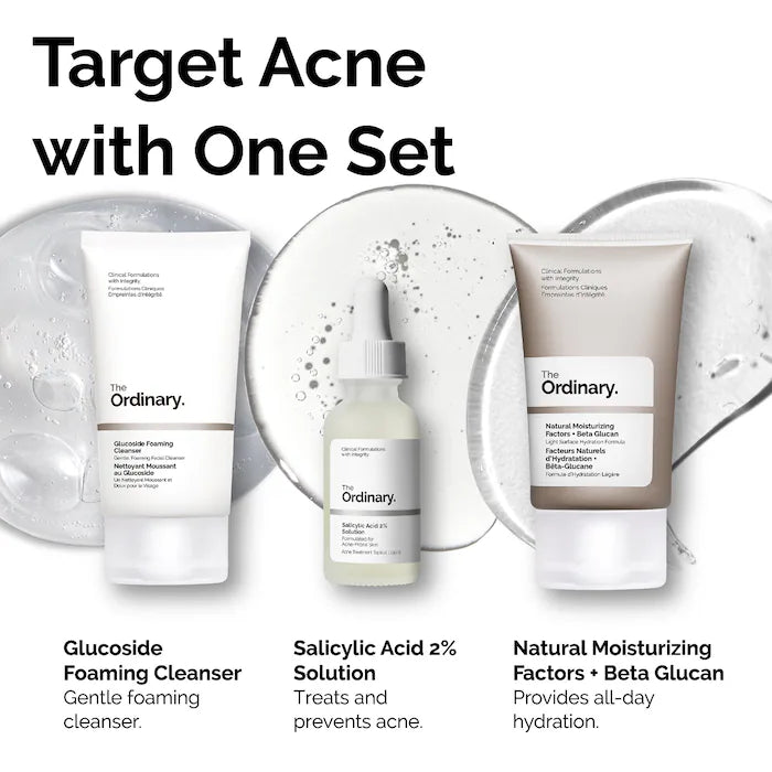 The Acne Set with Salicylic Acid The Ordinary