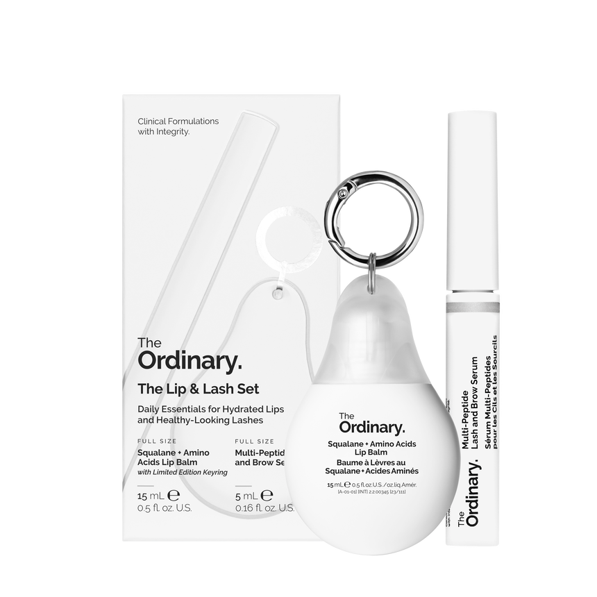 The Lips and Lash Set The Ordinary
